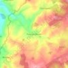 Poisson-Moulin地形图、海拔、地势