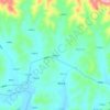 下张富沟地形图、海拔、地势