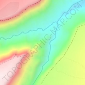 Gerbadi Shet'地形图、海拔、地势