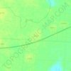 泊头村地形图、海拔、地势