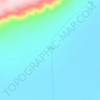 Chela地形图、海拔、地势