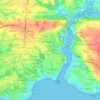 Penn al Liorz地形图、海拔、地势