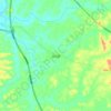 洪山镇地形图、海拔、地势