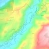 Mousset地形图、海拔、地势