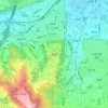 蘋果村地形图、海拔、地势