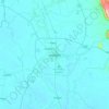 彭世洛地形图、海拔、地势
