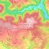 Kürrenberg地形图、海拔、地势