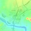 Beitbridge地形图、海拔、地势