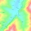 龙头村地形图、海拔、地势