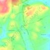 Cambra地形图、海拔、地势