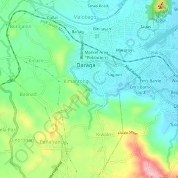 Sipi地形图、海拔、地势