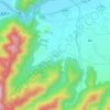 古调村地形图、海拔、地势