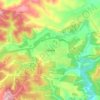 Harding地形图、海拔、地势