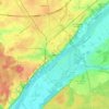 Blois地形图、海拔、地势