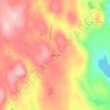 Kelly Corner地形图、海拔、地势