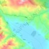 下新村地形图、海拔、地势