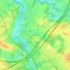 Haddon Towne地形图、海拔、地势