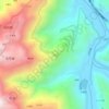 马店地形图、海拔、地势