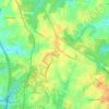 Bethesda地形图、海拔、地势