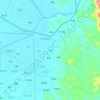 下郭地形图、海拔、地势