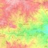 Secunderabad地形图、海拔、地势