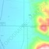 New Pine Creek地形图、海拔、地势