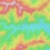 龙头水口地形图、海拔、地势