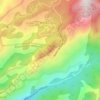 Lizard Rock地形图、海拔、地势
