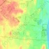 Hubbard Corner地形图、海拔、地势