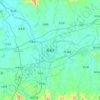 鹰潭市地形图、海拔、地势