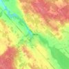 Almonte地形图、海拔、地势