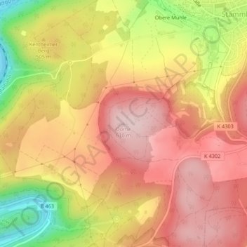 Doma地形图、海拔、地势