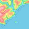Hannafore地形图、海拔、地势