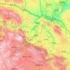 临夏回族自治州地形图、海拔、地势