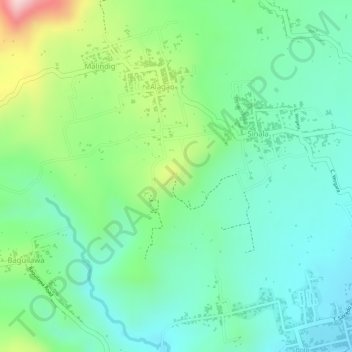 Kalumala Heights地形图、海拔、地势