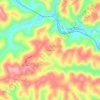 Flat Rock地形图、海拔、地势
