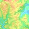 Crownsville地形图、海拔、地势