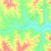 马山地形图、海拔、地势