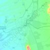 艾因地形图、海拔、地势