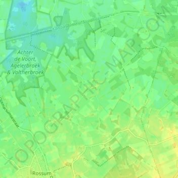 Volthe地形图、海拔、地势