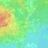 Sandviken地形图、海拔、地势