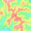 粉壁镇地形图、海拔、地势