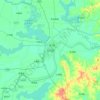 五河县地形图、海拔、地势