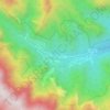 Mount Charleston地形图、海拔、地势