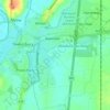 Walton Cardiff地形图、海拔、地势