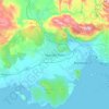 Spanish Town地形图、海拔、地势