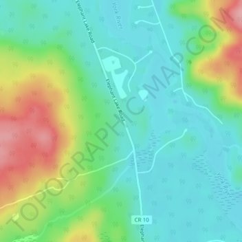 Kennaway地形图、海拔、地势