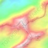 大雪塘地形图、海拔、地势