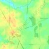 Toney地形图、海拔、地势