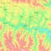 卓尼县地形图、海拔、地势